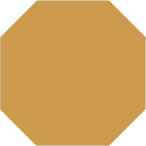 Mission Jaune Fonce Octagon Encaustic Cement Tile 8"x8" - Avente Tile