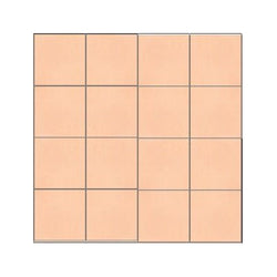 Mission Melon 3"x3" Encaustic Cement Tile - Avente Tile