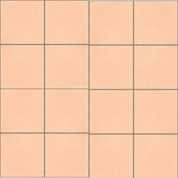 Mission Melon 4"x4" Encaustic Cement Tile - Avente Tile