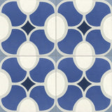 Mission Modern Weave B 8"x8" Encaustic Cement Tile - Avente Tile