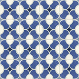 Mission Modern Weave B 8"x8" Encaustic Cement Tile - Avente Tile