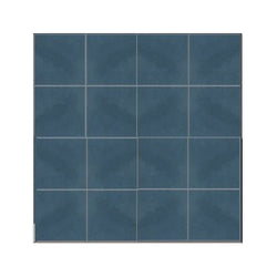Mission Navy 3"x3" Encaustic Cement Tile - Avente Tile