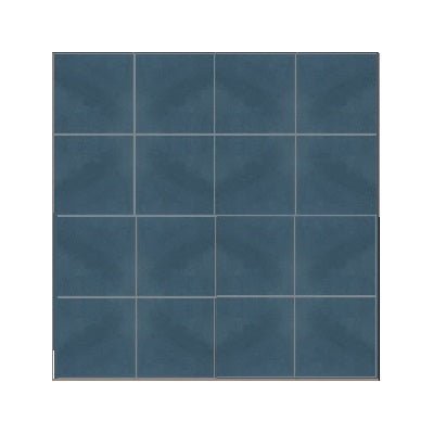 Mission Navy 3"x3" Encaustic Cement Tile - Avente Tile