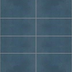 Mission Navy 4"x8" Encaustic Cement Tile - Avente Tile
