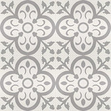 Mission Orleans Gris 8"x8" Encaustic Cement Tile - Avente Tile
