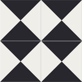 Mission Partial Field C 8"x8" Encaustic Cement Tile - Avente Tile