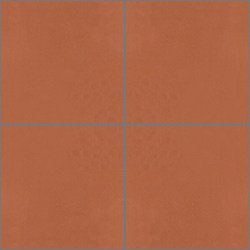 Mission Plain Terracotta 8"x8" Encaustic Cement Tile - Avente Tile