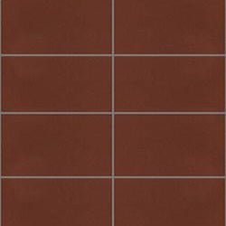 Mission Red Brick 4"x8" Encaustic Cement Tile - Avente Tile