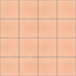 Mission Salmon 4"x4" Encaustic Cement Tile - Avente Tile