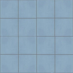 Mission Sky Blue 4"x4" Encaustic Cement Tile - Avente Tile