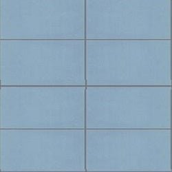 Mission Sky Blue 4"x8" Encaustic Cement Tile - Avente Tile