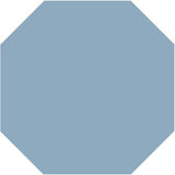 Mission Sky Blue Octagon Encaustic Cement Tile 8"x8" - Avente Tile
