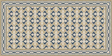 Mission Trebol Sonata 8"x8" Encaustic Cement Tile - Avente Tile