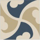 Mission Trebol Sonata 8"x8" Encaustic Cement Tile - Avente Tile