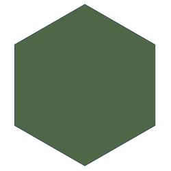 Mission Verde Canada 8" Hexagon Encaustic Cement Tile - Avente Tile