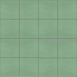 Mission Vert Clair 4"x4" Encaustic Cement Tile - Avente Tile
