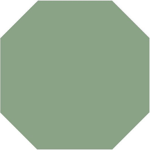 Mission Vert Clair Octagon Encaustic Cement Tile 8"x8" - Avente Tile