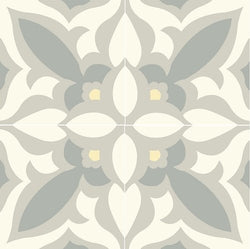 Mission Zebra Soft Sage 8"x8" Encaustic Cement Tile - Avente Tile