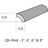 Quarter Round 3/4" - Avente Tile