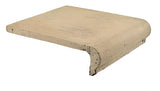 Rustic Cement Tile Coping 12"x12"x3" - Avente Tile