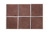 Rustic City Hall Red 3"x3" Cement Tile 
