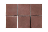 Rustic City Hall Red 3.5"x3.5" Cement Tile 