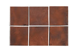 Rustic Red Flash 3"x3" Cement Tile 