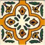 San Jose Hand Painted Ceramic Tile - Avente Tile