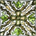 Spanish Alcala Hand Painted Ceramic Tile - Avente Tile