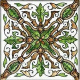 Spanish Alcala Hand Painted Ceramic Tile - Avente Tile