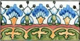 Spanish Andalucia Hand Painted Ceramic Tile - Avente Tile