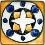 Spanish Cadiz Hand Painted Ceramic Tile - Avente Tile
