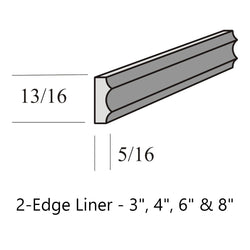 Yucatan 2 - Edge Liner - Avente Tile