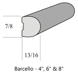 Yucatan Barcello Molding - Avente Tile