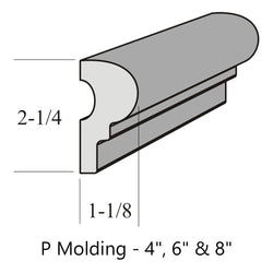 Yucatan Pool P - Molding - Avente Tile