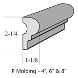 Yucatan Pool P - Molding - Avente Tile