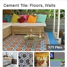 Cement Tile: Floors, Walls